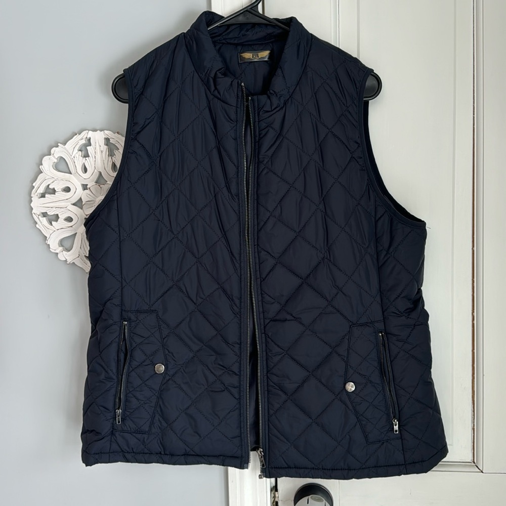 Women’s Navy Blue Vest Size XL
